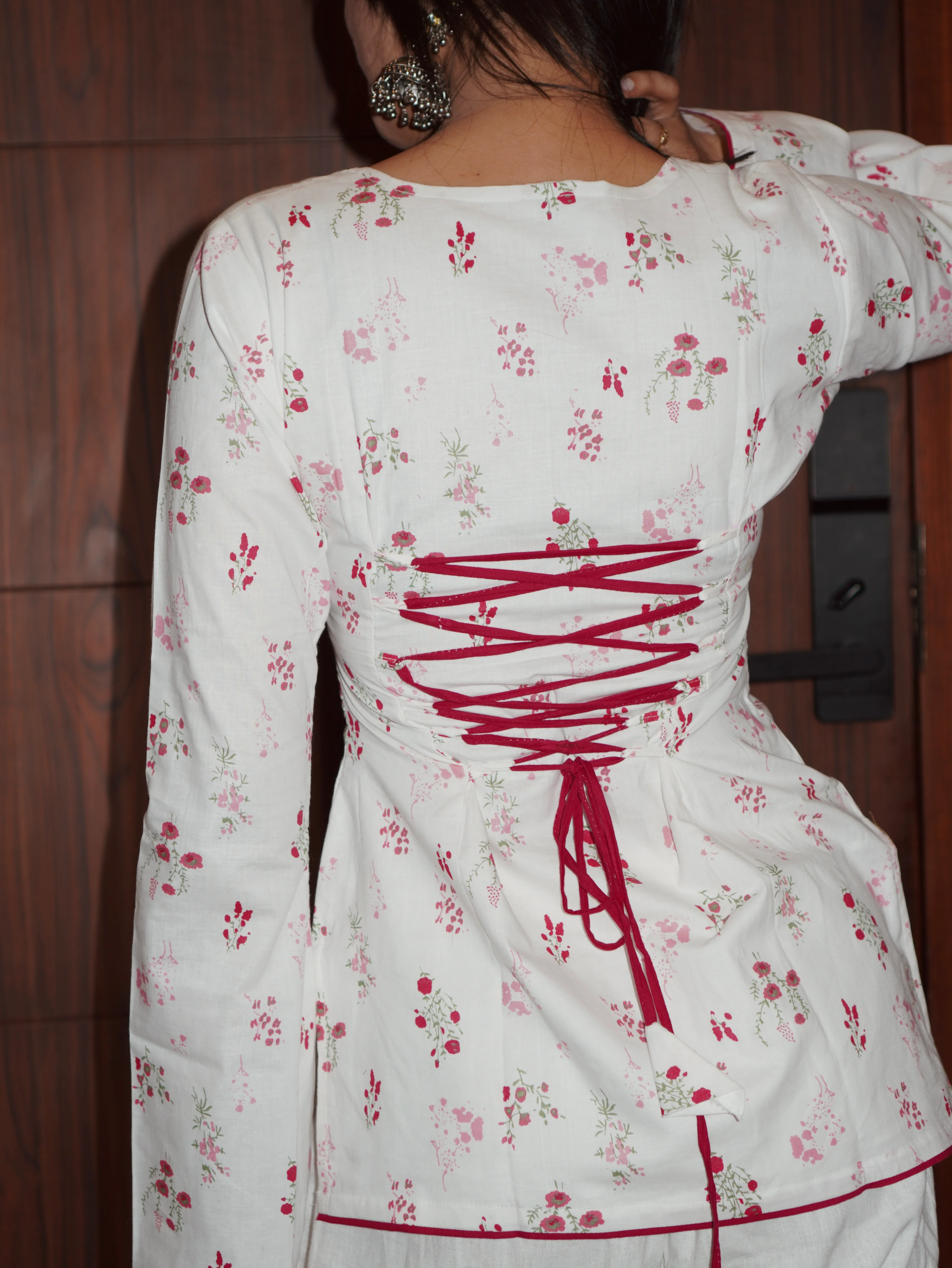 KIMAYA SIDE BEND CORSET KURTI - Image 5