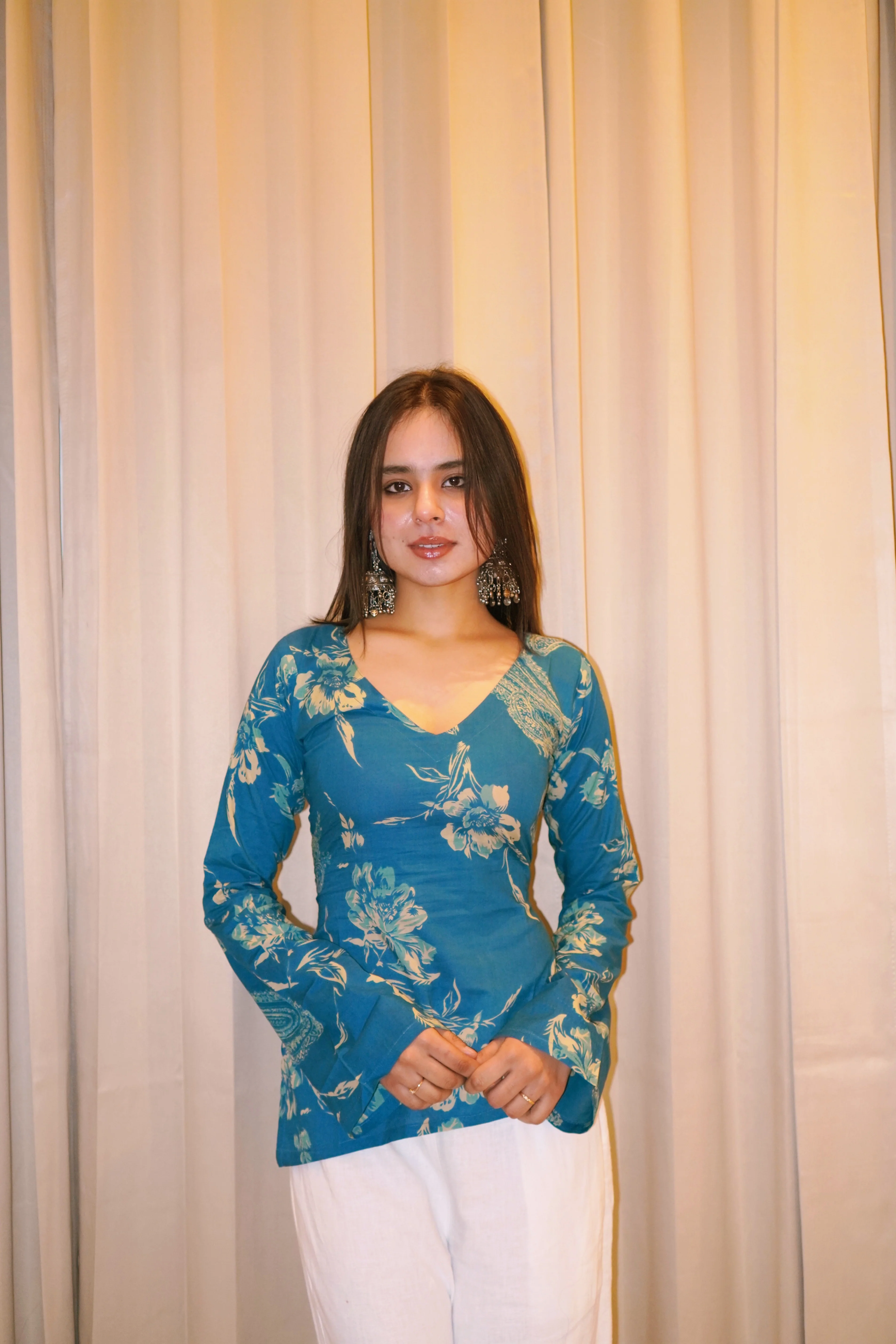 DIA SIDE BEND CORSET KURTI - Image 4
