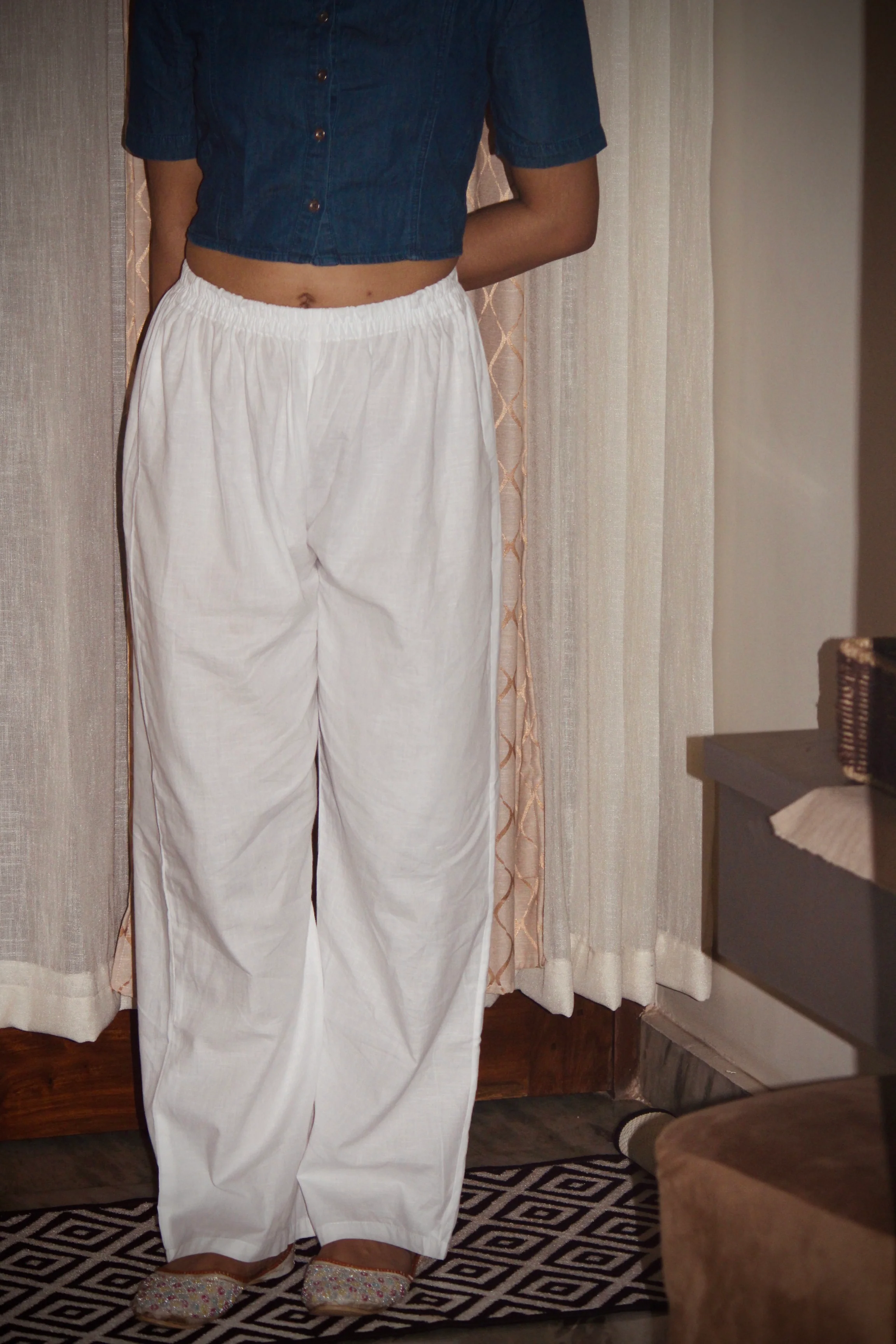 Linen Baggy Pants - Image 2