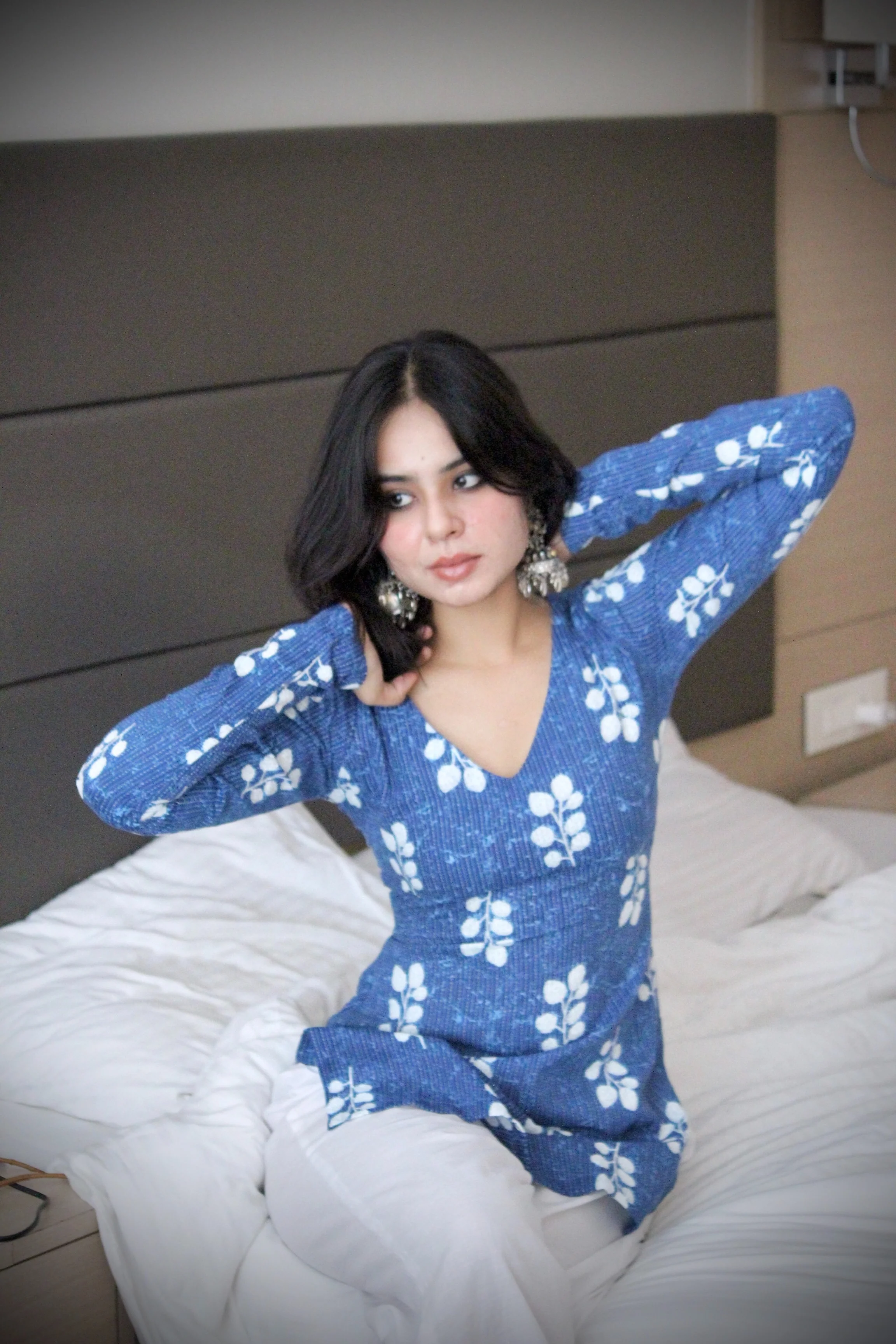 MEHAR FULL SLEEVE CORSET KURTI - Image 2