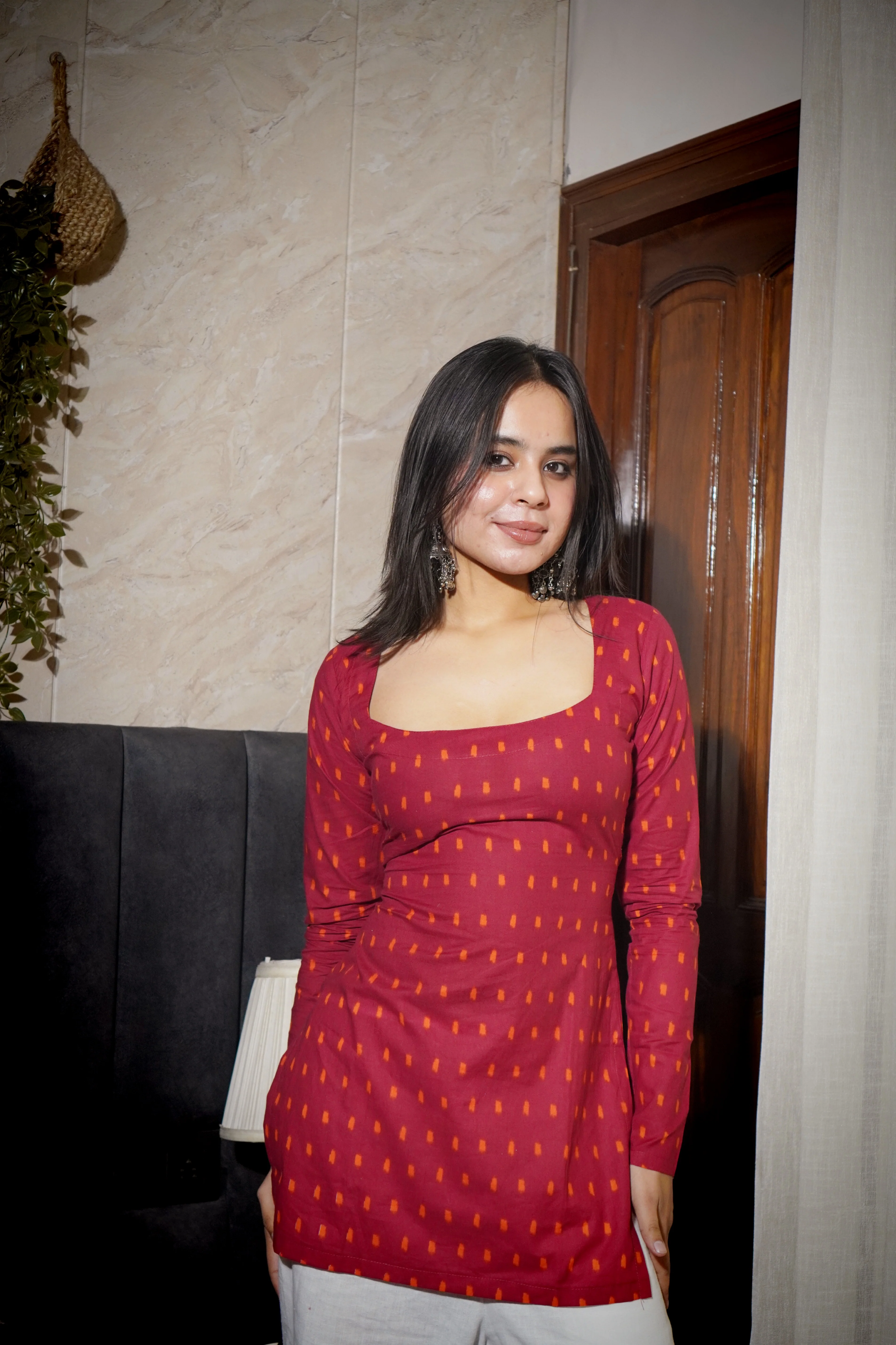 MYRA FULL SLEEVE  CORSET KURTI