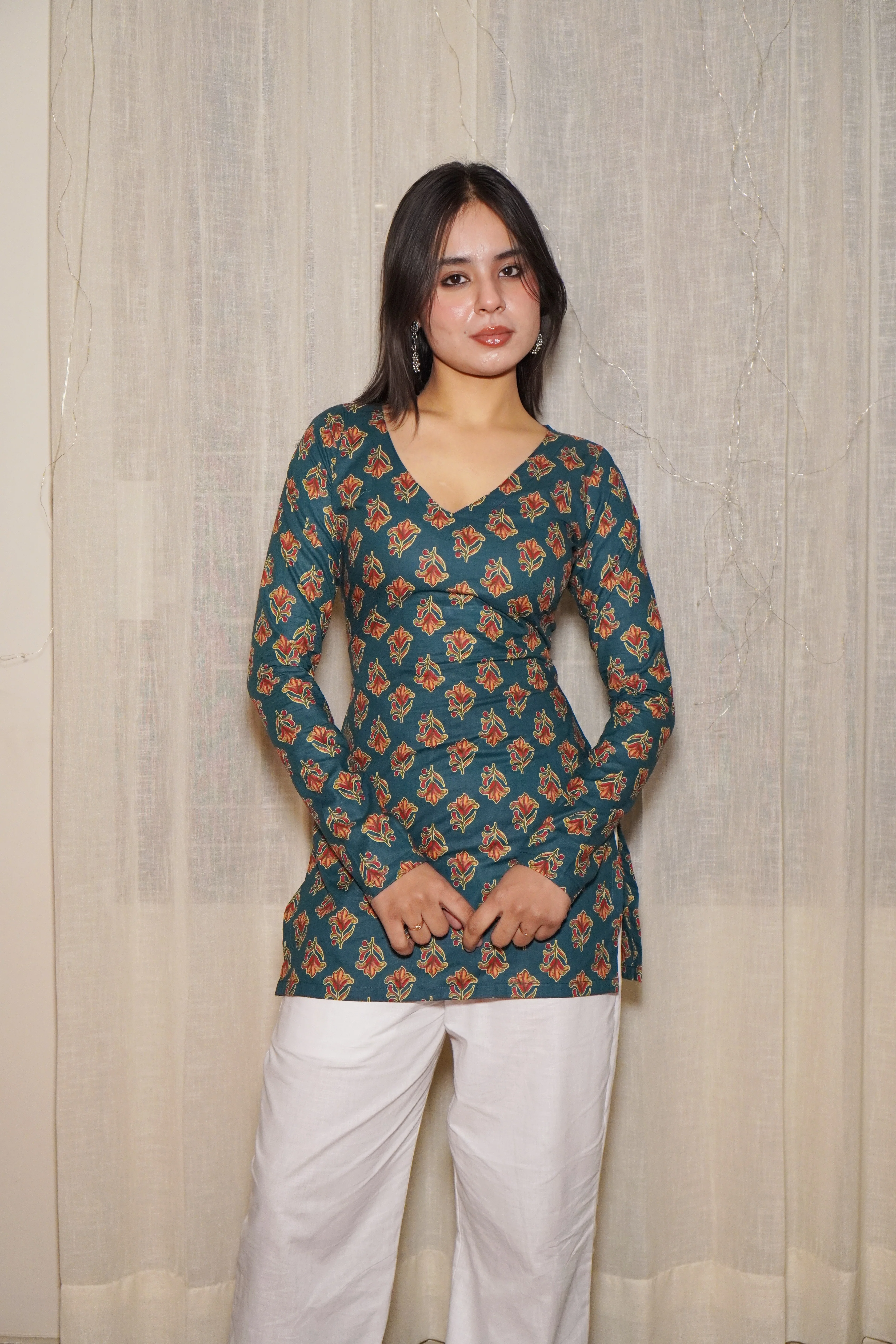NAIRA FULL SLEEVE KURTI - Image 3