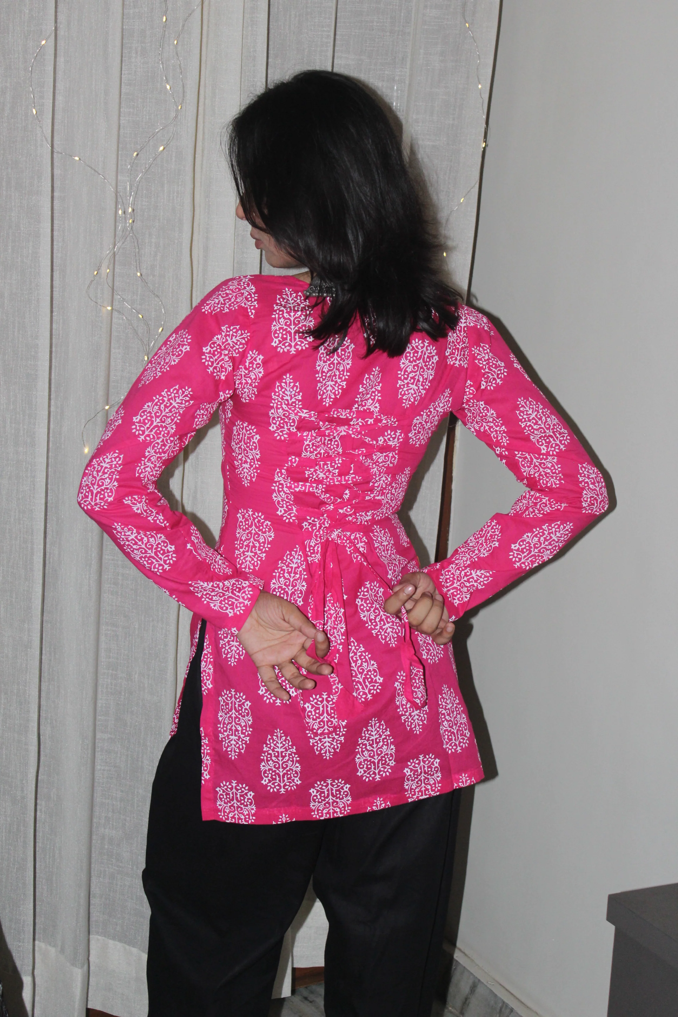 NOORVI FULL SLEEVE KURTI - Image 4