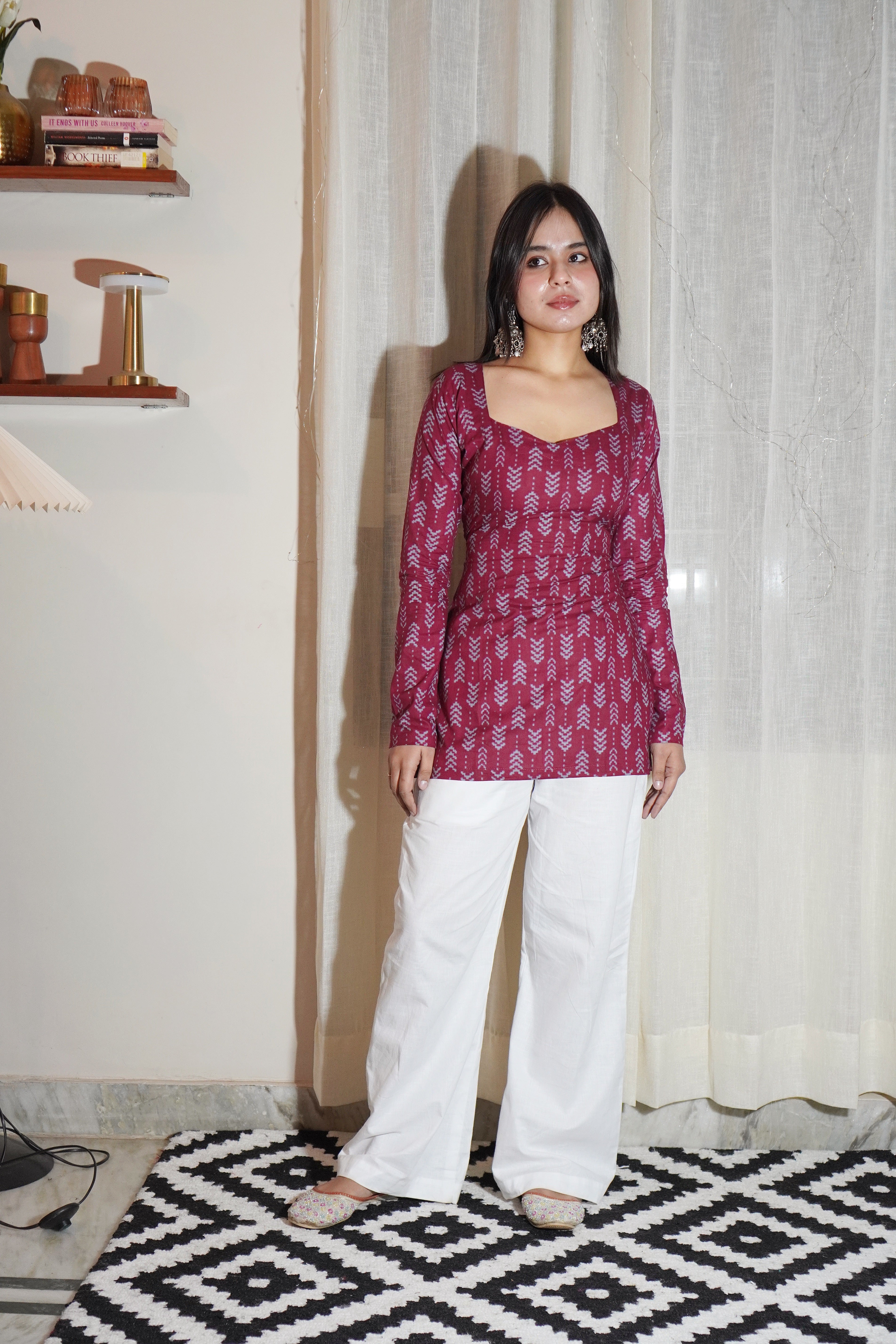 RAAHI FULL SLEEVE CORSET KURTI - Image 5