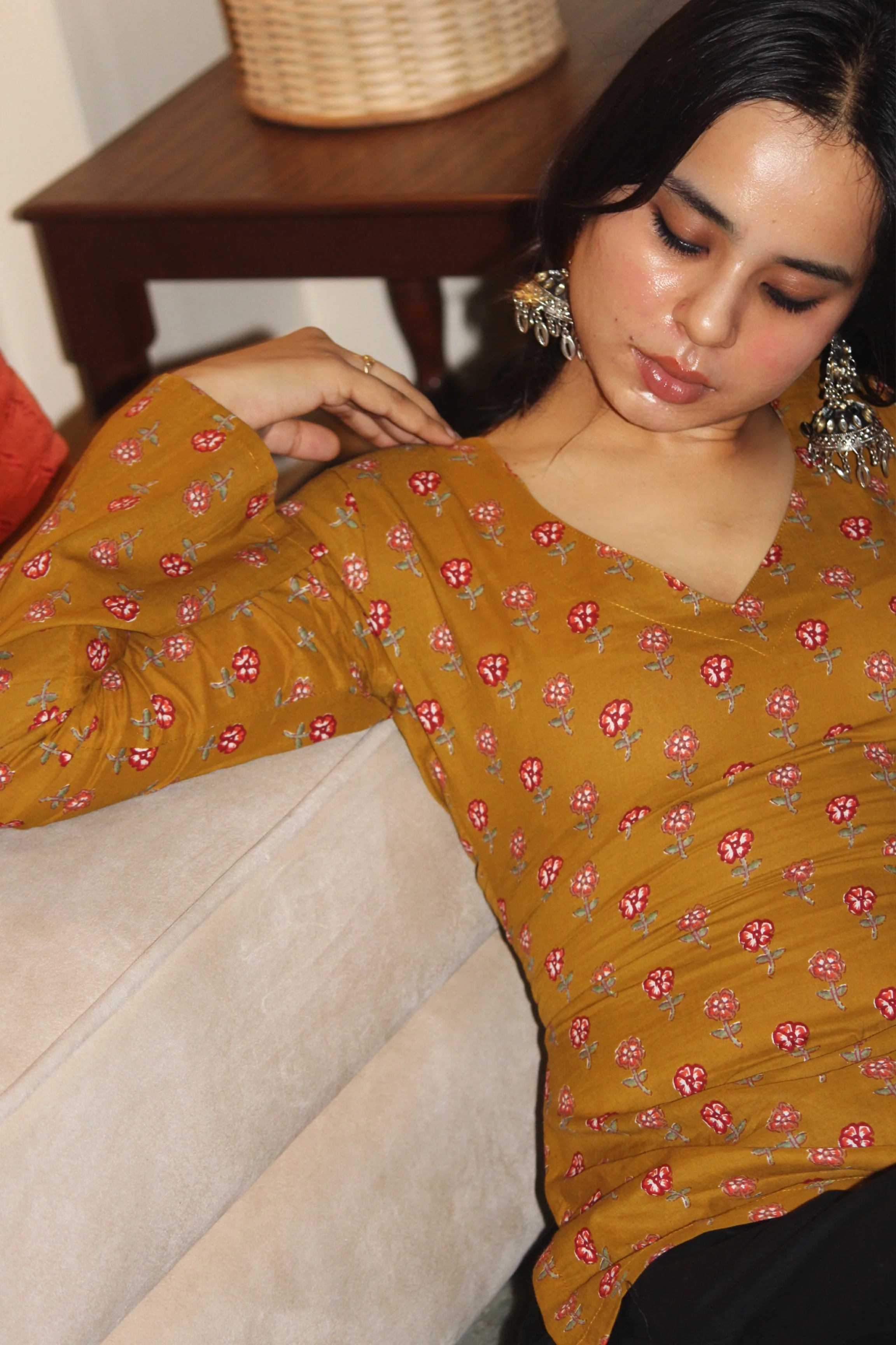 RAASHA BELL SLEEVE KURTI - Image 4