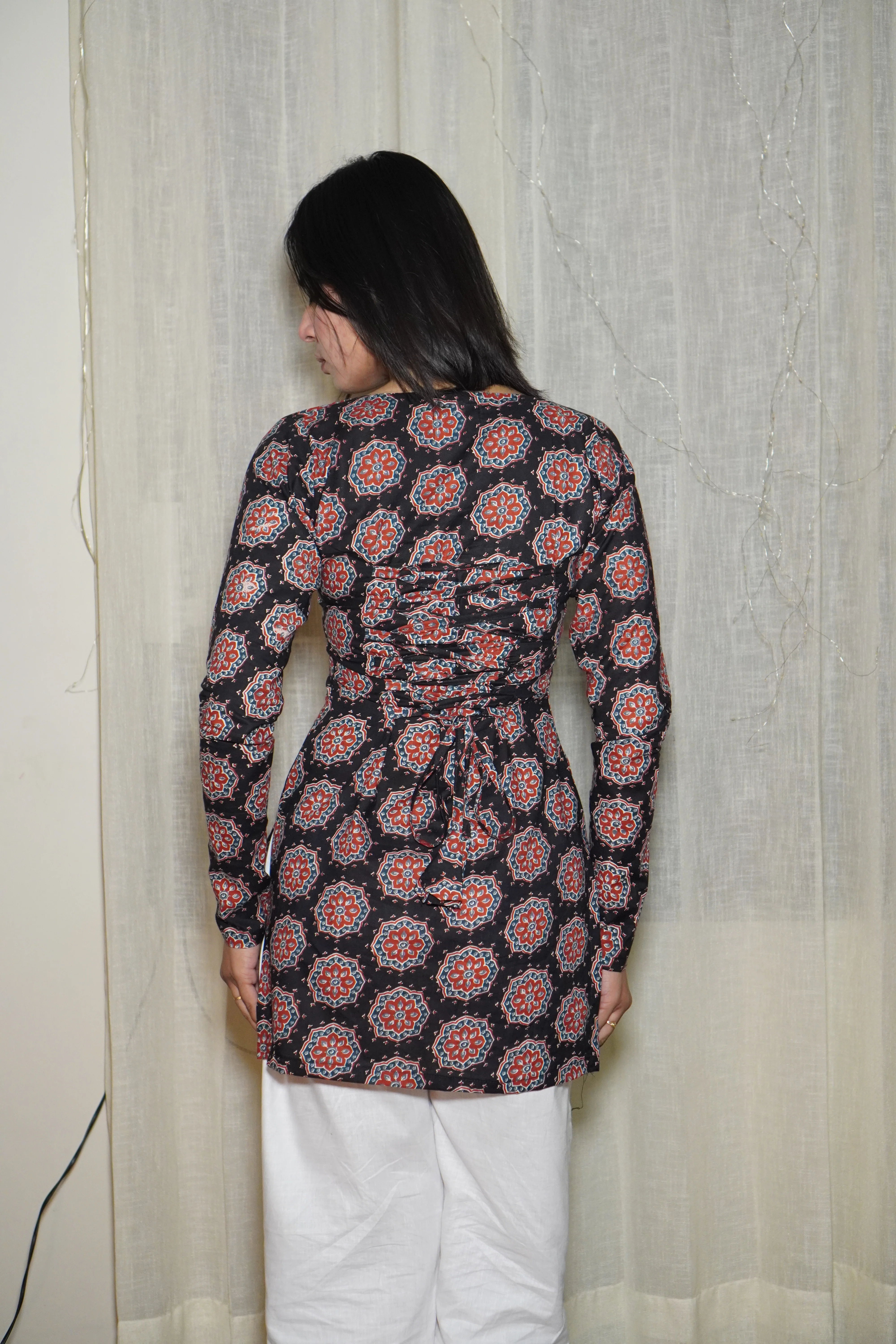 RIVAZ FULL SLEEVE KURTI - Image 3