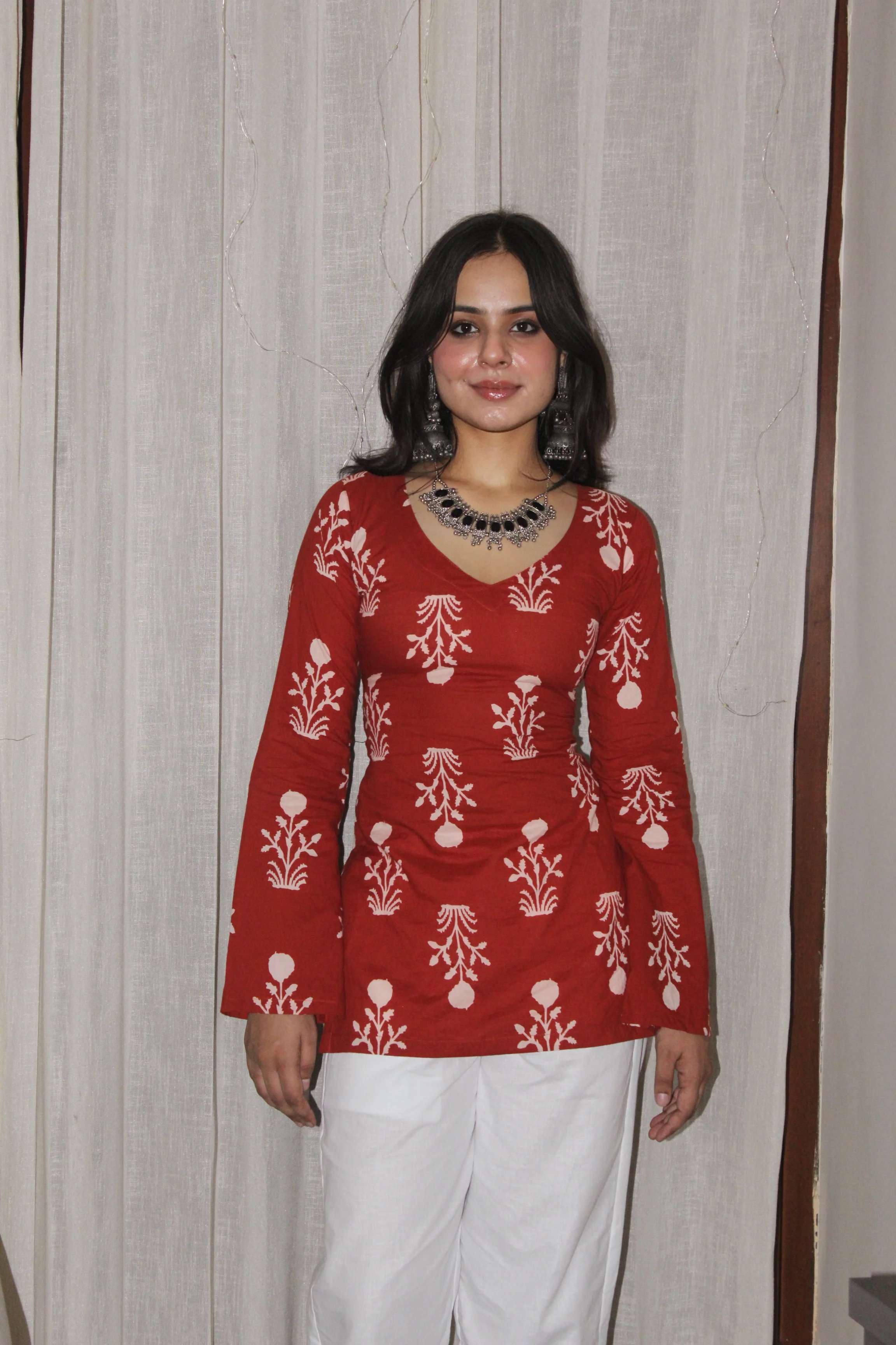 RIVA BELL SLEEVE KURTI - Image 5