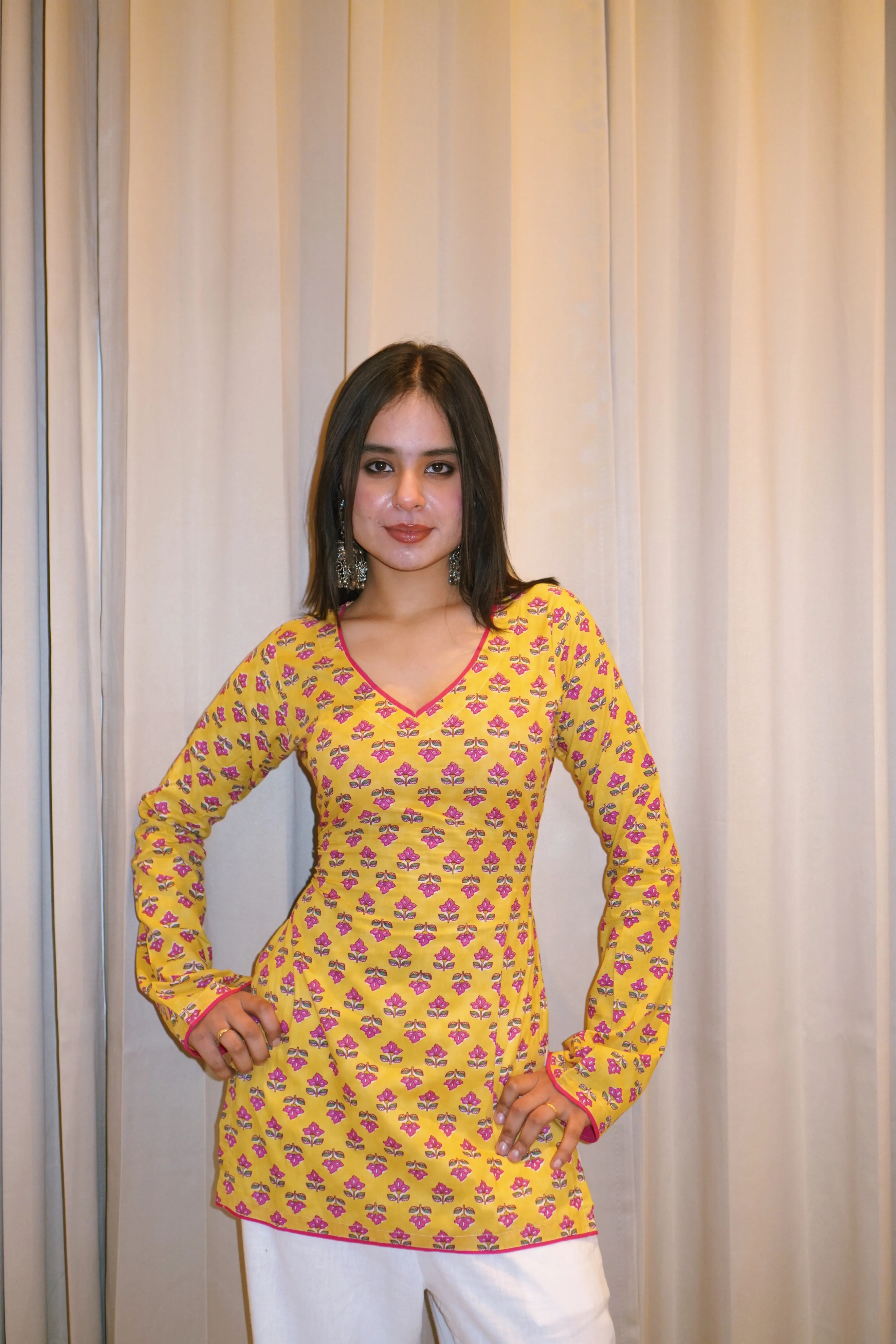 VAAYU BELL SLEEVE CORSET KURTI - Image 3