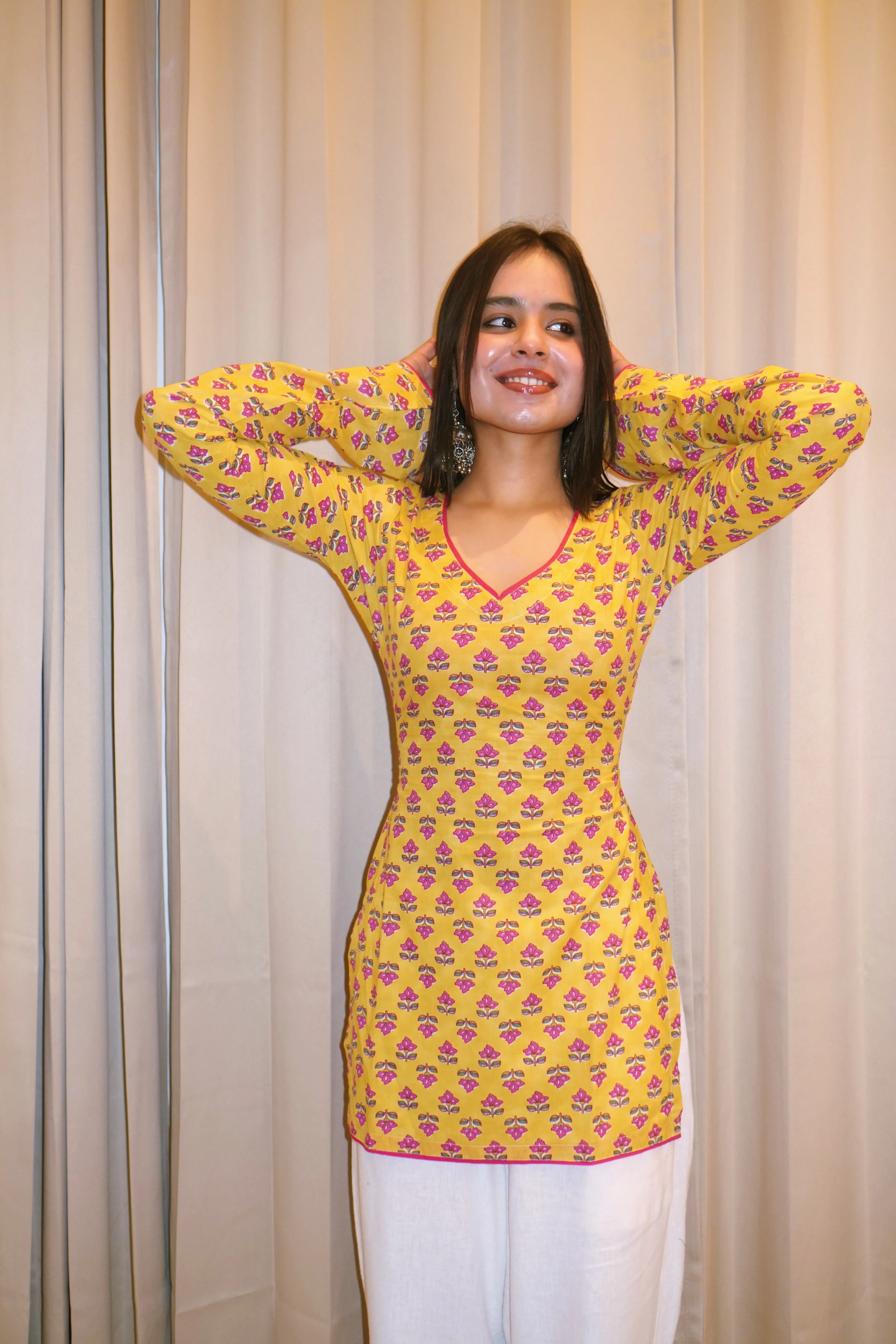 VAAYU BELL SLEEVE CORSET KURTI - Image 6
