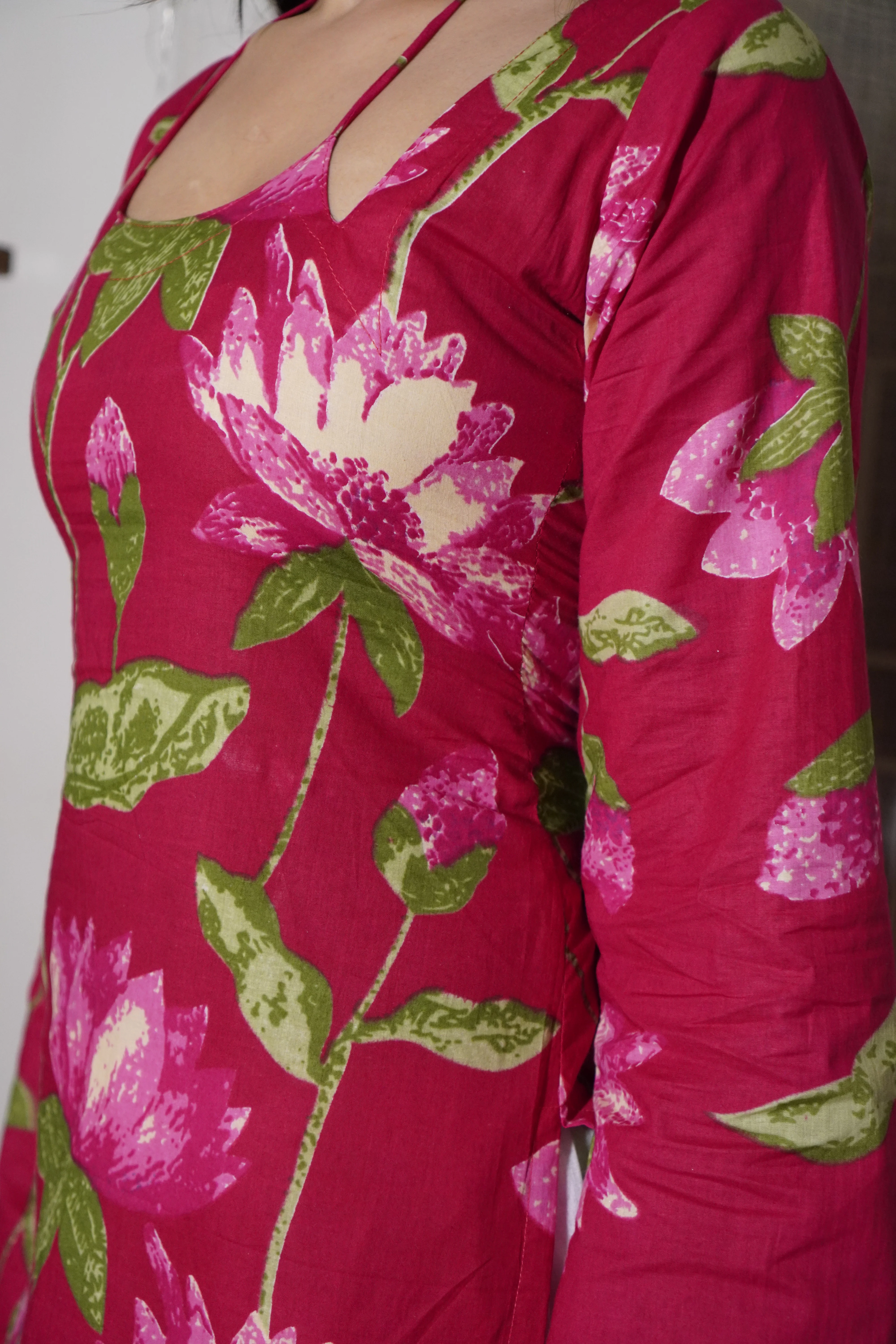 ZAYRA BELL SLEEVE CORSET KURTI - Image 7