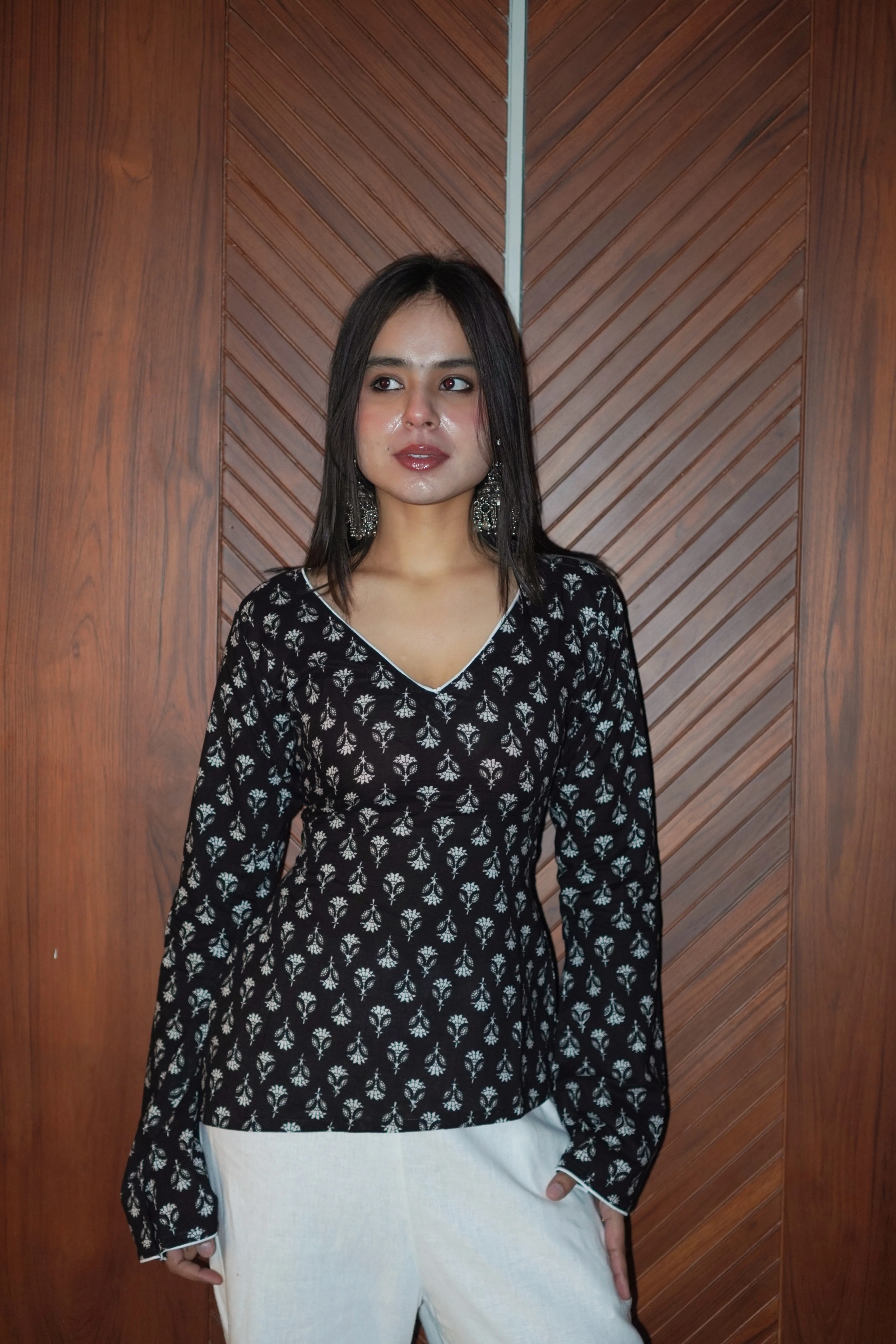 ZIVAH SIDE BEND CORSET KURTI