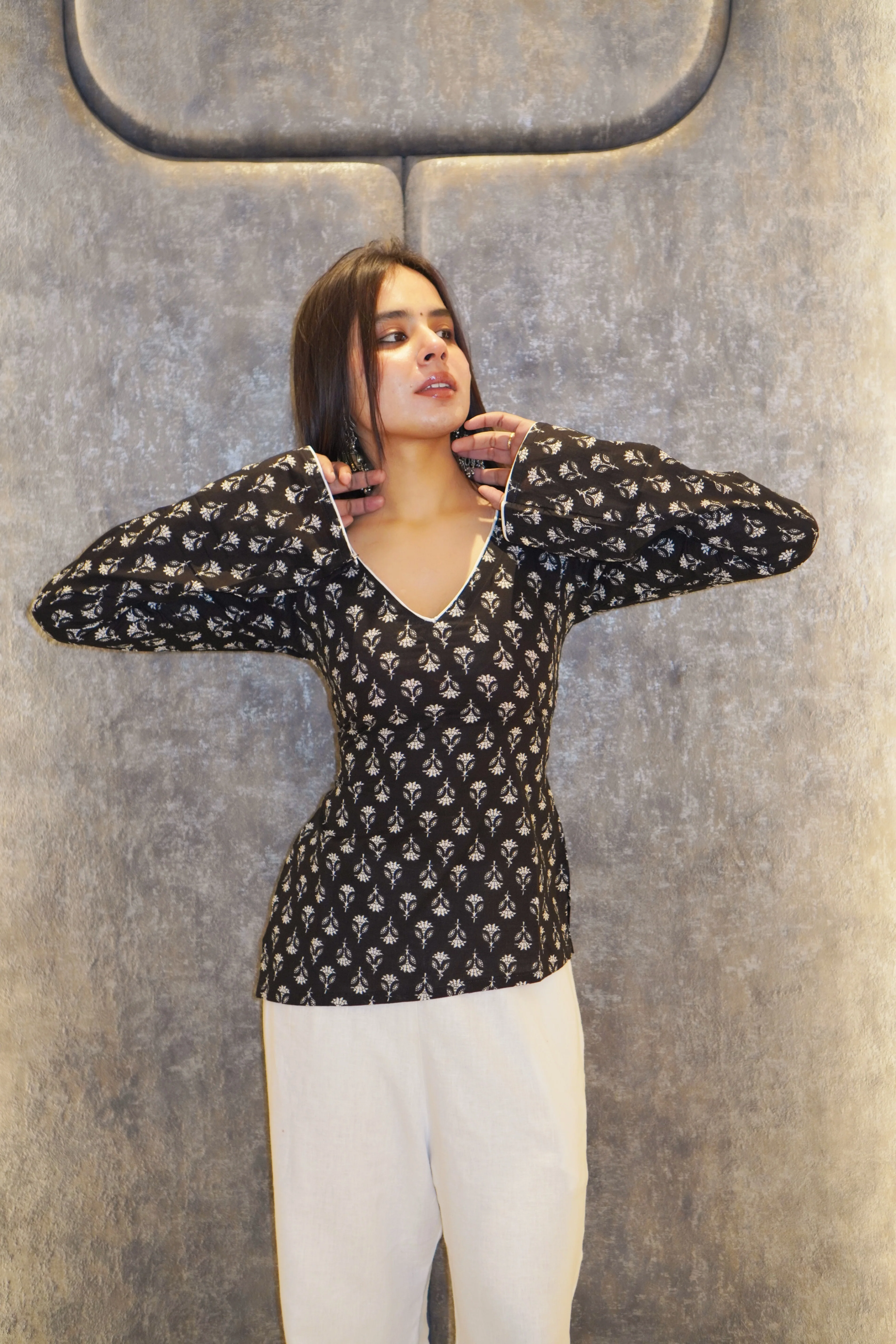 ZIVAH SIDE BEND CORSET KURTI - Image 5