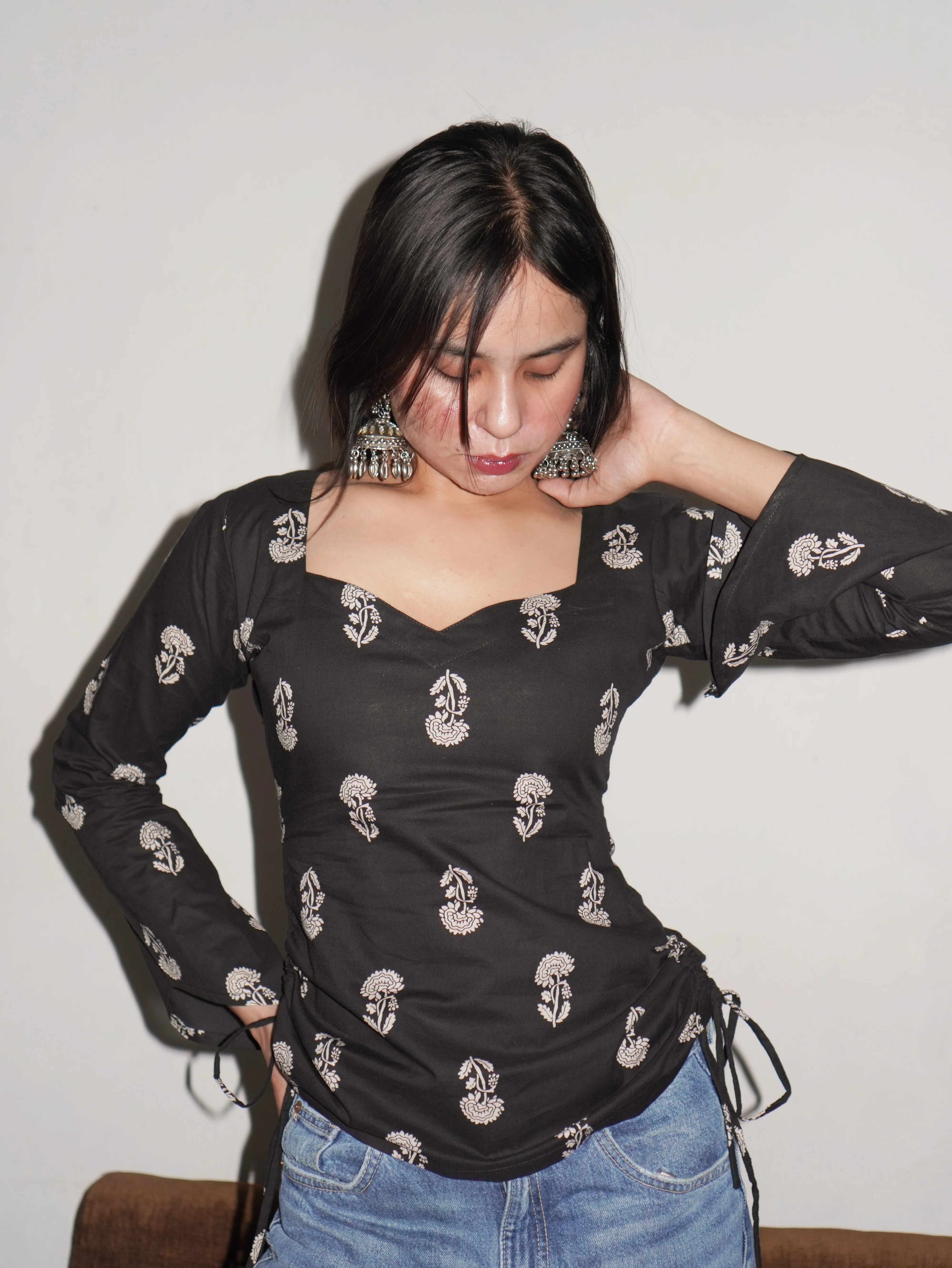 ZIVARA SIDE TIE TOP - Image 2